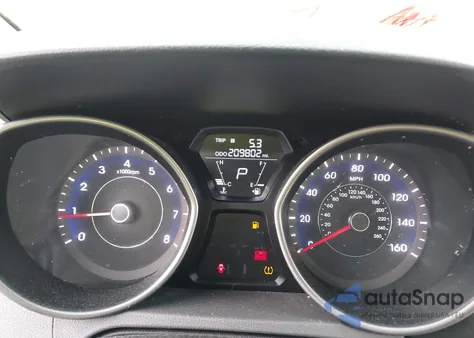 2013 Hyundai Elantra Gls z USA, uszkodzony, nr VIN 5NPDH4AE0DH233610